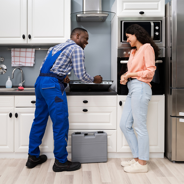 can you provide an estimate for cooktop repair before beginning any work in Saluda North Carolina